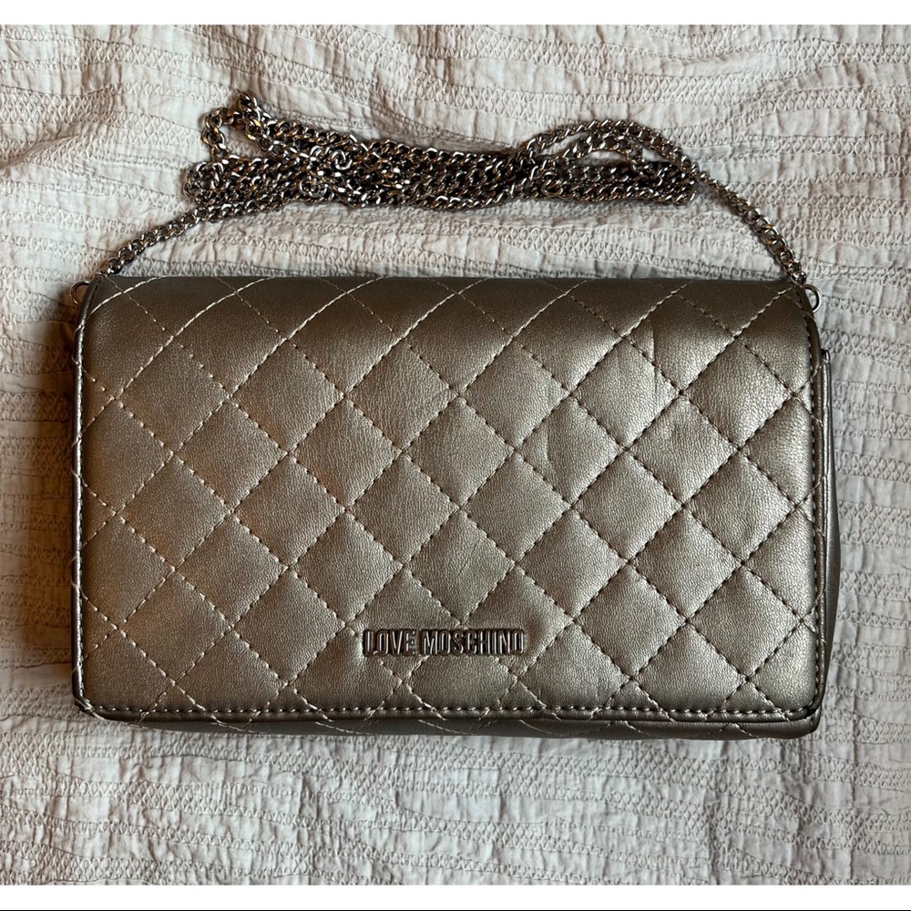 Love Moschino quilted shoulder bag